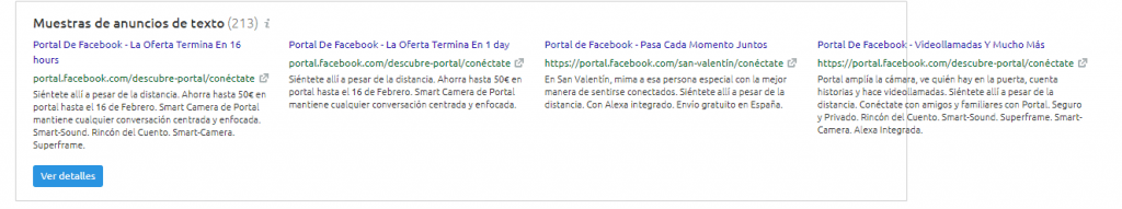 anuncios de texto semrush
